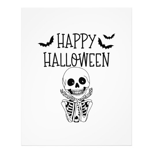 Foto van Happy Halloween Foto Afdruk (Voorkant)