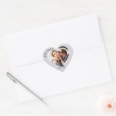 Foto van hart datingshunkel vriendin vriend  sticker (Envelop)