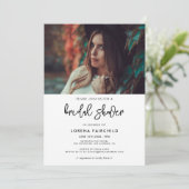 Foto van hedendaags modern vrijgezellenfeest kaart (Staand voorkant)