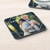 Foto van hedendaags Monogram Bier Onderzetter (Linkerzijde)