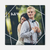 Foto van hedendaags Monogram Magneet (Voorkant)