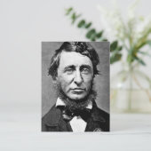 Foto van Henry David Thoreau Briefkaart (Staand voorkant)