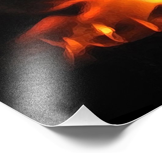 Foto van Heraclitus Everduurzaam Fire Foto Afdruk (Hoek)