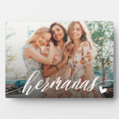 Foto van Hermanas Script Spanish Sisters Fotoplaat (voorkant)
