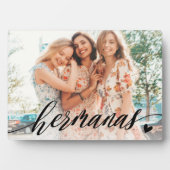 Foto van Hermanas Script Spanish Sisters Fotoplaat (voorkant)