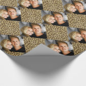 Foto van het afdrukpatroon van de luipaard | Perso Cadeaupapier (Hoek)