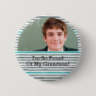 Foto van het Afstuderen van het grootouderblad Ronde Button 5,7 Cm
