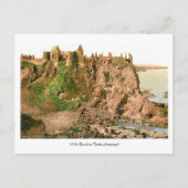 Foto van het Antiek County Antrim Dunluce Castle Briefkaart (Voorkant)