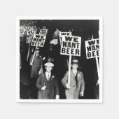 Foto van het Beer Protest van 1950  Servet (Voorkant)