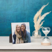 Foto van het begin van een vriendschap fotoplaat (Insitu)