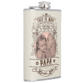 Foto van het beste papieren citaat van de  wereld heupfles (Rechts)