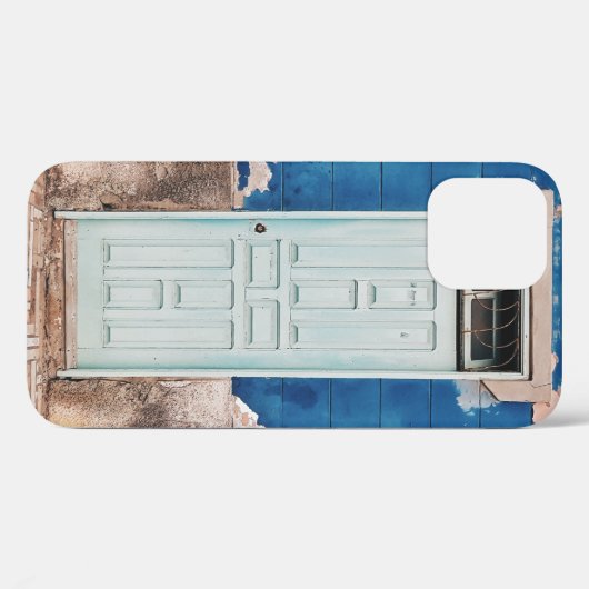 FOTO VAN HET BOUWEN MET WIT HOUDEN DEUR Case-Mate iPhone CASE (Achterkant (horizontaal))