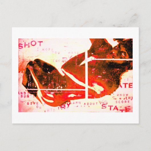 foto van het briefkaart van de staat (Voorkant)