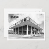  foto van het Capitool van Hawaï Briefkaart (Voorkant / Achterkant)