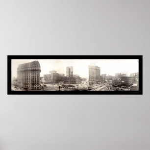 Foto van het centrum: 1914 poster