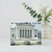 Foto van het  Chicago Field Museum Briefkaart (Staand voorkant)