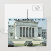Foto van het  Chicago Field Museum Briefkaart (Voorkant / Achterkant)