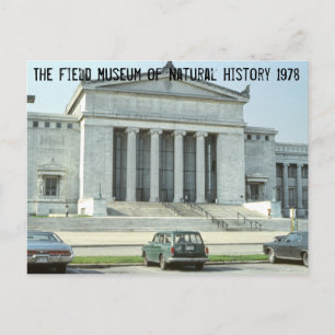 Foto van het  Chicago Field Museum Briefkaart