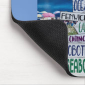 Foto van het Delaware Beach-muisblok Muismat (Hoek)