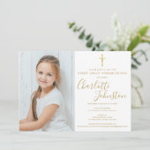 Foto van het eerste Heilige Communistische Gouden  Kaart (Staand voorkant)