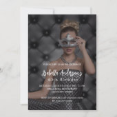 Foto van het feest kaart (Voorkant)