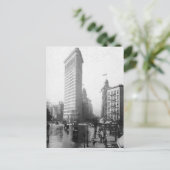 foto van het Flatiron Building NYC Briefkaart (Staand voorkant)