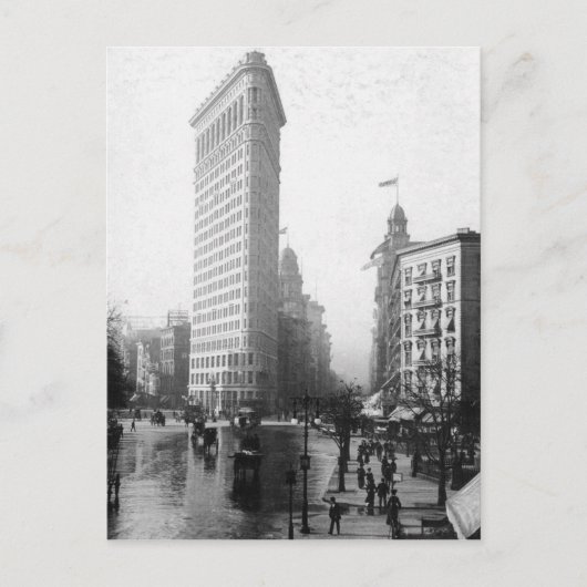 foto van het Flatiron Building NYC Briefkaart (Voorkant)