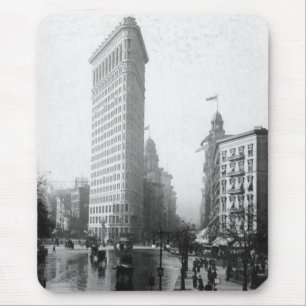 foto van het Flatiron Building NYC Muismat