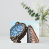 Foto van het Flatiron Building van New York City Briefkaart (Staand voorkant)