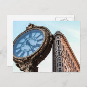 Foto van het Flatiron Building van New York City Briefkaart (Voorkant / Achterkant)