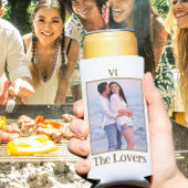 Foto van het gelukkige paar / de geliefden tarot K Seltzer Blikjeskoeler