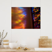 Foto van het Glas in lood de het Helen de Kunst va Poster (Keuken)