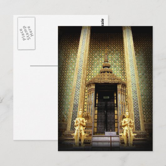 Foto van het Golden Palace Thailand Briefkaart (Voorkant / Achterkant)