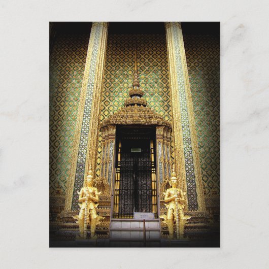 Foto van het Golden Palace Thailand Briefkaart (Voorkant)