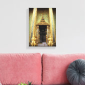 Foto van het Golden Palace Thailand Canvas Afdruk (Insitu (Woonkamer))