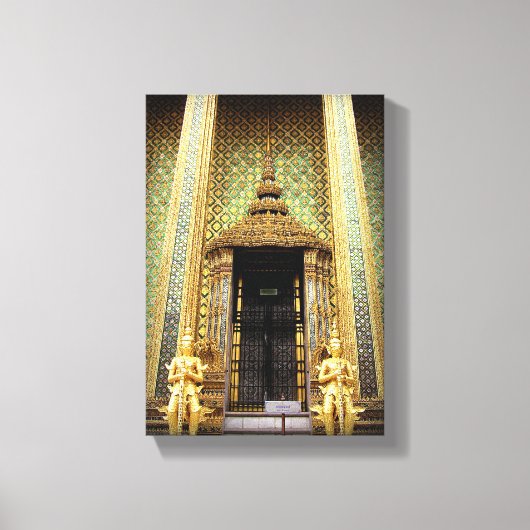 Foto van het Golden Palace Thailand Canvas Afdruk (Voorkant)