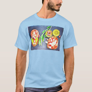Foto van het Grieks en mediterraan dieet. Bestel n T-shirt