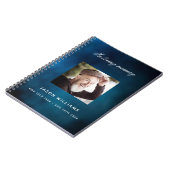 Foto van het Guest Book Memorial Notitieboek (Linkerzijde)