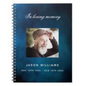 Foto van het Guest Book Memorial Notitieboek (Voorkant)