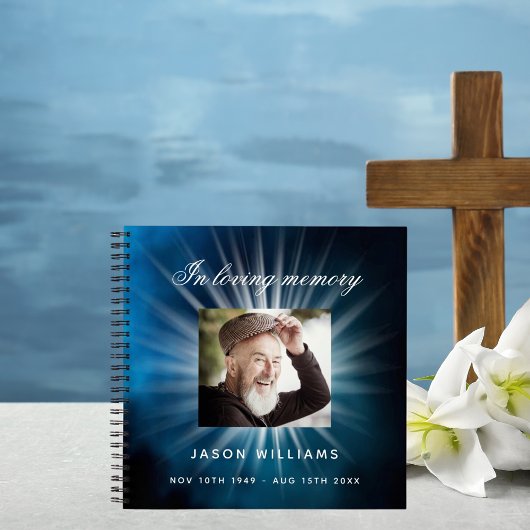 Foto van het Guest Book Memorial Notitieboek