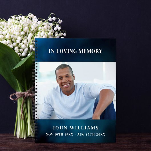 Foto van het Guest Book Memorial Notitieboek