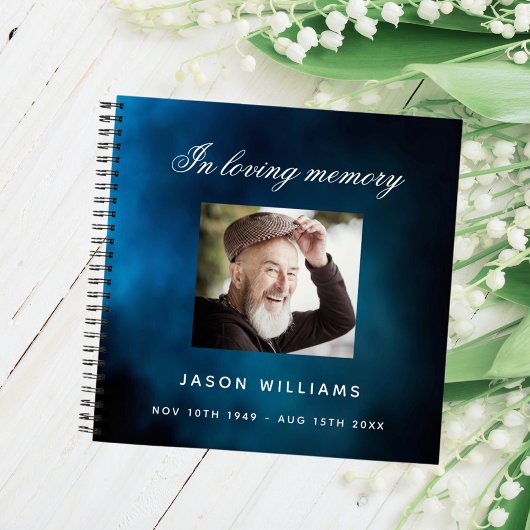 Foto van het Guest Book Memorial Notitieboek