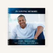 Foto van het Guest Book Memorial Notitieboek (Voorkant)