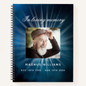 Foto van het Guest Book Memorial Notitieboek (Voorkant)