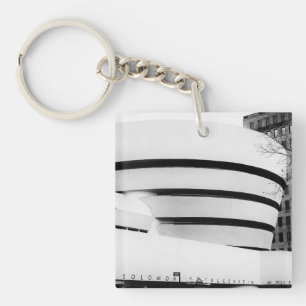 Foto van het Guggenheim Museum in New York City Sleutelhanger