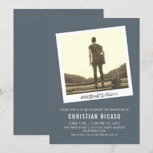 Foto van het hedendaagse Afstuderen Kaart