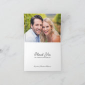 Foto van het hedendaagse huwelijk van 20 jaar bedankkaart (Binnen)