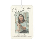 Foto van het High School College Afstuderen Luchtverfrisser (Voorkant)