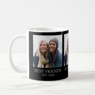 Foto van het jaar dat beste vrienden werden koffiemok