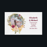 Foto van het Jubileum van het huwelijk Gift Any Mi Acryl Dienblad<br><div class="desc">Stijlvol fotocadeau voor ouders, vrienden, collega's, familie, grootouders op hun trouwdag. Je kunt dit cadeau geven voor elke huwelijksverjaardagsmijlpaal zoals zilver, goud, ruby, smaragd, sapphire, diamant. Voeg een foto toe van het gelukkige paar toen ze trouwden, zoals ze nu zijn of toen ze elkaar ontmoetten. Voeg hun namen, de datum...</div>